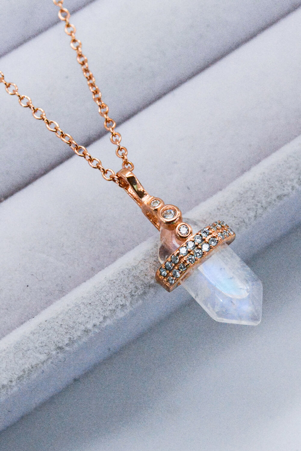Moonstone Pendant Necklace