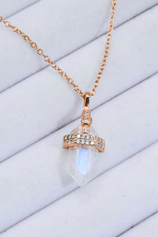Moonstone Pendant Necklace