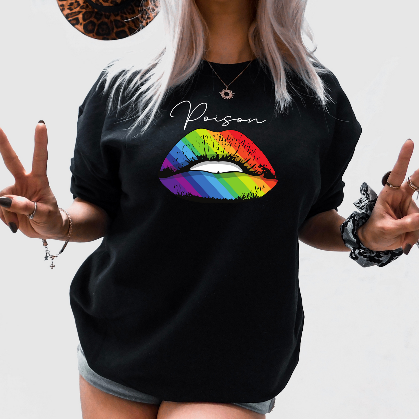 Poison Rainbow Crewneck