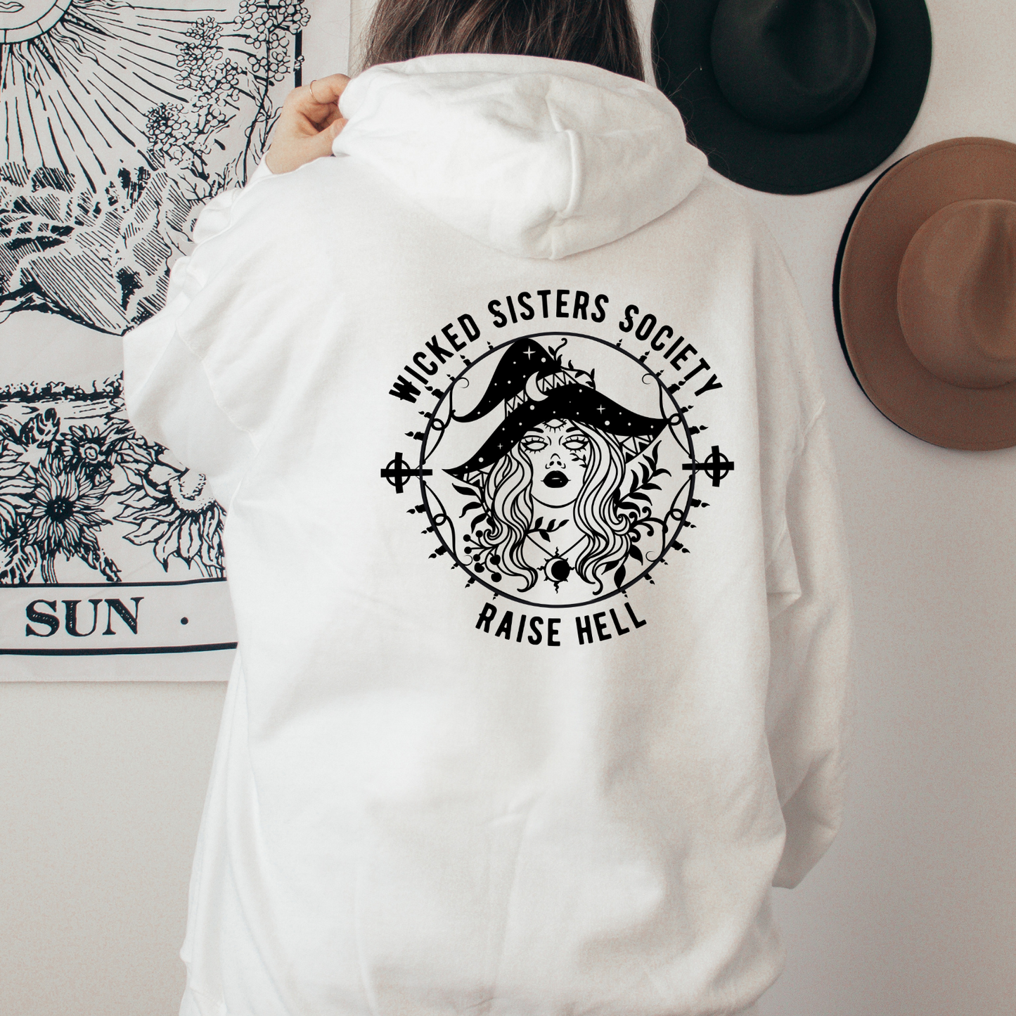 Wicked Sisters Society Hoodie - Raise Hell