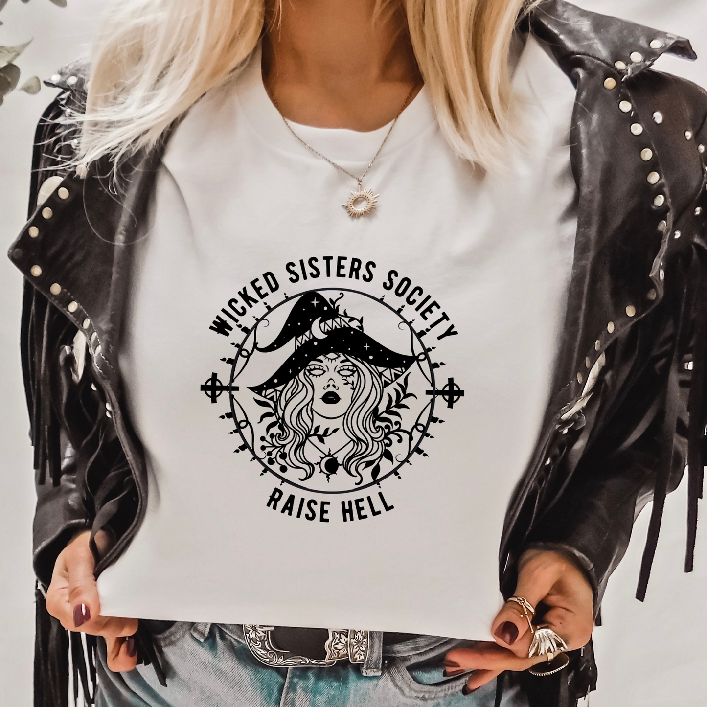 Wicked Sisters Society Tee - Raise Hell