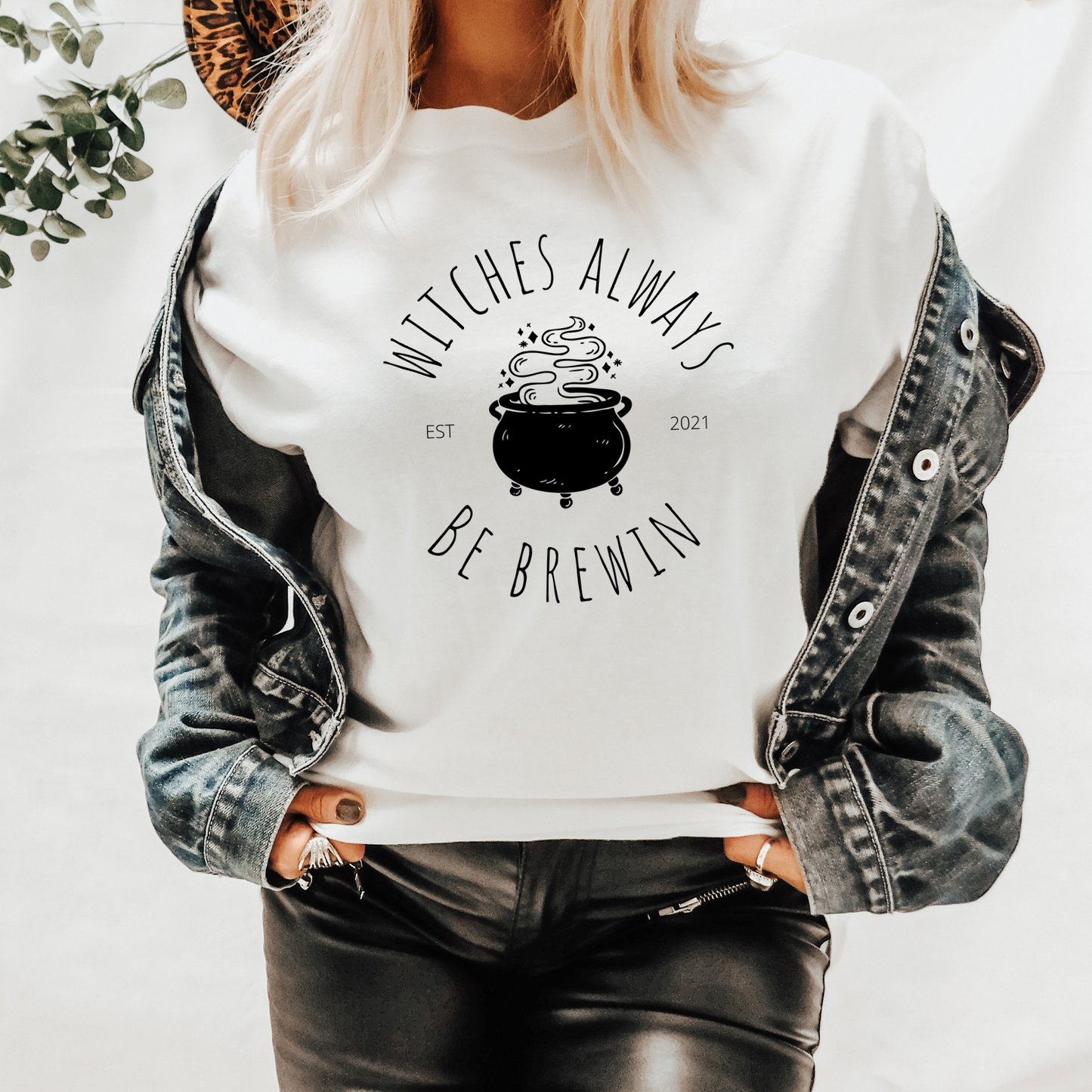Witches Always Be Brewin Tee